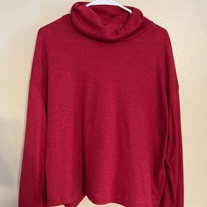 Turtle Neck Textured Sweater - SHEIN XL